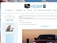 Tablet Screenshot of image-fond-ecran.fr